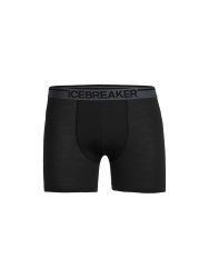 ICEBREAKER Herren Boxershorts Merino Anatomica schwarz | L
