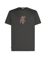 ICEBREAKER Herren Funktionsshirt Merino 150 Tech Lite Bear Catch grau | XL