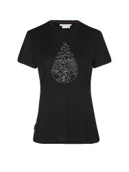 ICEBREAKER Damen Funktionshirt Hike Path 150 Tech Lite schwarz | XS