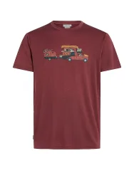 ICEBREAKER Herren Funktionsshirt Transportage 150 Tech Lite dunkelrot | S