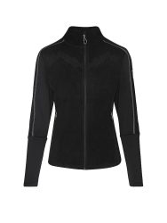 ICEPEAK Damen Unterzieh Fleecejacke Fairway schwarz | S