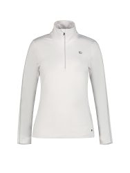 LUHTA Damen Unterzieh Zipshirt Peeravaara weiss | M