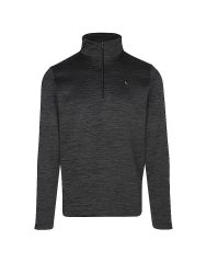 LUHTA Herren Unterzieh Zipshirt Hammastunturi schwarz | S