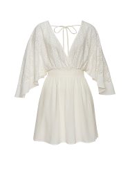 LASCANA Damen Strandkleid weiss | 36