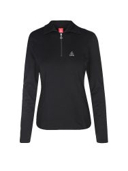 LÖFFLER Damen TRANSTEX® Zip-Rolli Basic schwarz | 40