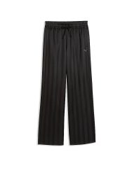 PUMA Damen Jogginghose League Wide Leg schwarz | L