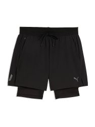 PUMA Herren Fitnessshorts PWRMODE Dryelite 2in1 schwarz | S