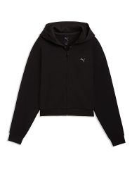 PUMA Damen Kapuzenjacke Cloudspun schwarz | XS