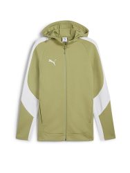 PUMA Herren Kapuzenjacke Teamevostripe olive | M