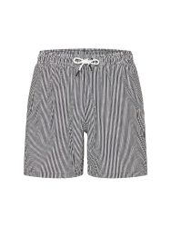 PAUL Herren Badeshorts Striped dunkelblau | M