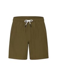 PAUL Herren Badeshorts Solid olive | M