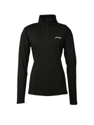 PHENIX Damen Unterzieh Zipshirt Basic Set In Sleeve 1/2 schwarz | 40