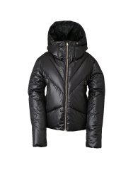 PHENIX Damen Skijacke Irregular Cutting Down schwarz | 40