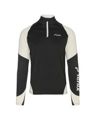 PHENIX Herren Unterzieh Zipshirt schwarz | 50