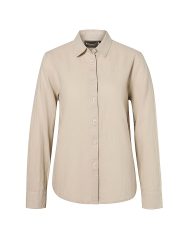 PINEWOOD Damen Bluse Värnamo InsectSafe®  Hanf Mix beige | M