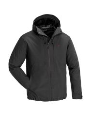 PINEWOOD Herren Wanderjacke Abisko 3L Hoodie grau | L