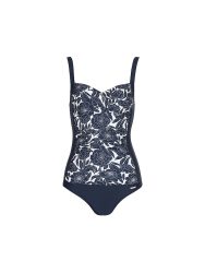 Lascana - Badeanzug, für Damen, Multicolor, Größe 40