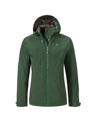 SCHÖFFEL Damen Wanderjacke Yew 2L ZipIn Hoodie dunkelgrün | 40