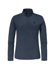 SCHÖFFEL Damen Unterzieh Zipshirt Style Pine dunkelblau | 38