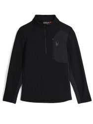 SPYDER Herren Pullover mit 1/2 Zip BANDIT schwarz | S