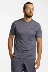 UNDER ARMOUR Herren Fitnessshirt UA TechTM Vent Jacquard grau | XL