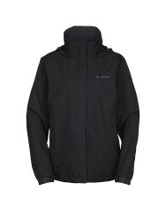 VAUDE - Trekkingjacke mit Kapuze, für Damen, Black, Größe 38