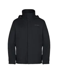 VAUDE - Trekkingjacke mit Kapuze, für Herren, Black, Größe XL