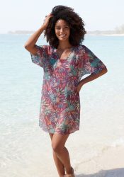 Lascana - Tunika, für Damen, Multicolor, Größe 40