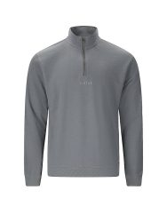 VIRTUS Herren Sweater Minne Half Zip grau | S