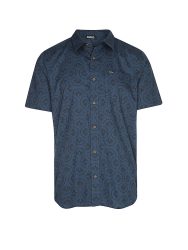 VOLCOM Herren Beachhemd Scaler Stone dunkelblau | S