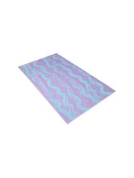 VOSSEN Badetuch Coast Lines 100x180cm lila