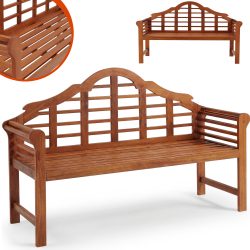 Gartenbank Marlboro Eukalyptusholz FSC®-zertifiziert 135x56x100cm