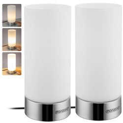 Tischlampe Golau 2er-Set Weiß