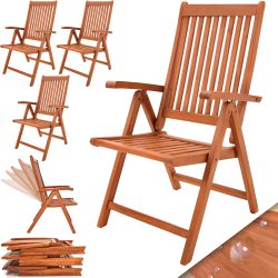 Klappstuhl Vanamo 4er-Set Eukalyptus FSC®-zertifiziert