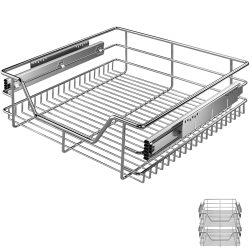 Teleskopschublade 2er-Set 50cm Schrankbreite Außenmaß