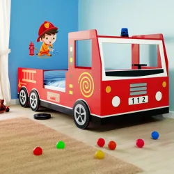 Kinder Feuerwehrbett Noah 200x90 cm
