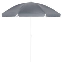 Sonnenschirm Cyprus Anthrazit 180cm UV-Schutz 50+ Neigefunktion