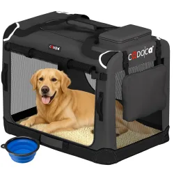 Hundebox faltbar XXXL 101x70x70cm Anthrazit