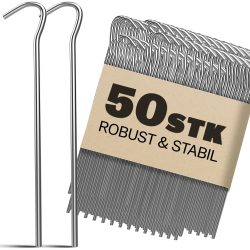 Heringe 50er-Set Stahl Ø3,5mm verzinkt