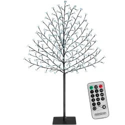 Kirschblütenbaum Kaltweiß 180cm In-/Outdoor + Fernbedienung