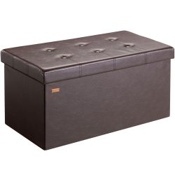 Sitzbank Braun 80x40x40cm MDF faltbar