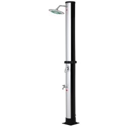 Solardusche Silber/Schwarz 35L
