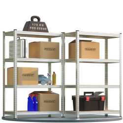 Schwerlastregal 2er-Set 160x90x40cm verzinkt 700kg