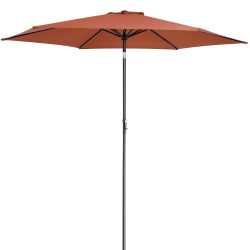 Sonnenschirm Tahiti Terrakotta Alu Ø300cm UV-Schutz 80+