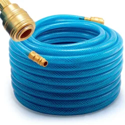 Druckluftschlauch 20m Schnellkupplung/Stecker