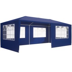 Festzelt Rimini Blau 3x6m UV-Schutz 50+