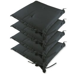 Sitzkissen 4er-Set Sydney Anthrazit 45x40x6cm