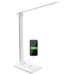 LED Tischlampe Cataleya weiß