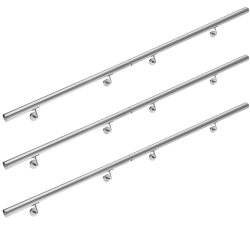 Handlauf 6er-Set Edelstahl 4,2x600cm