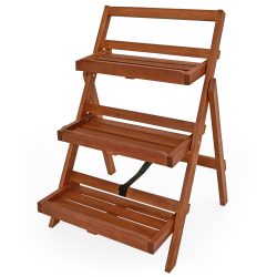 Blumentreppe 79x56x59cm 3 Stufen Akazie FSC®-zertifiziert